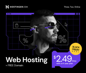Best Black friday web hosting deal 2022